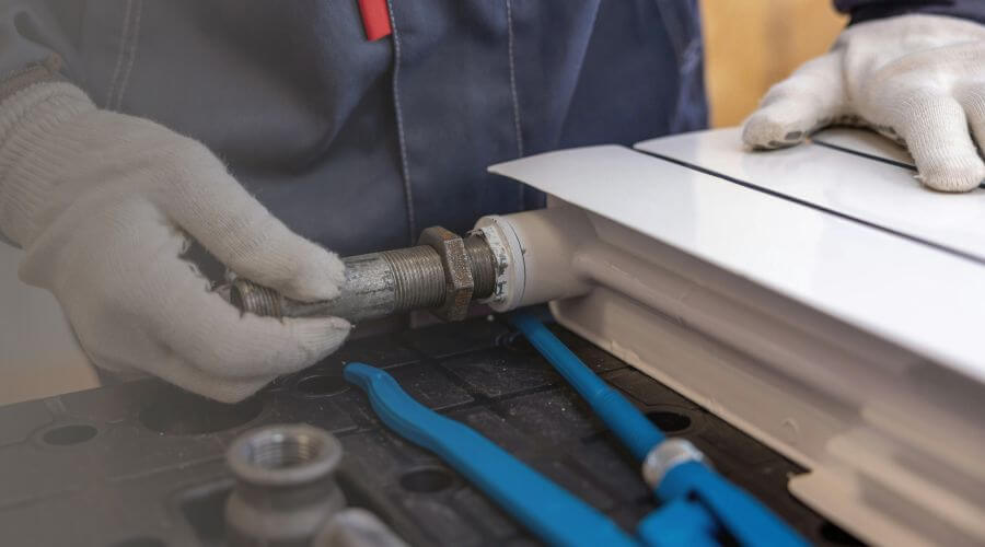Professional water heater repair services in McFarland, KS
